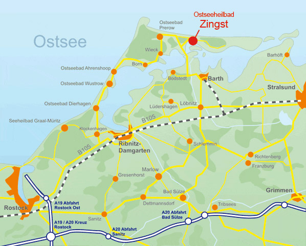 Urlaub in Zingst an der Ostsee, FeWo-Vermietung Wisniewski